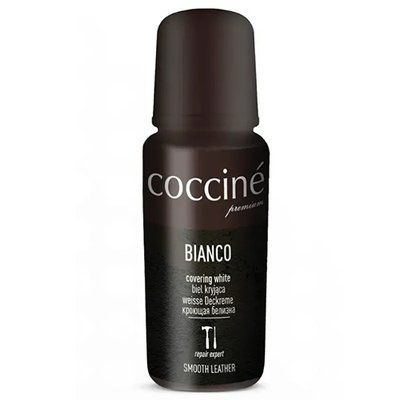 Крем-фарба білого кольору Coccine для шкіри та підошви кп-1 фото