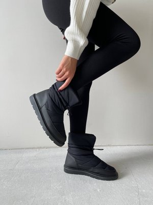 Дуті черевики жіночі чорного кольору 443 фото